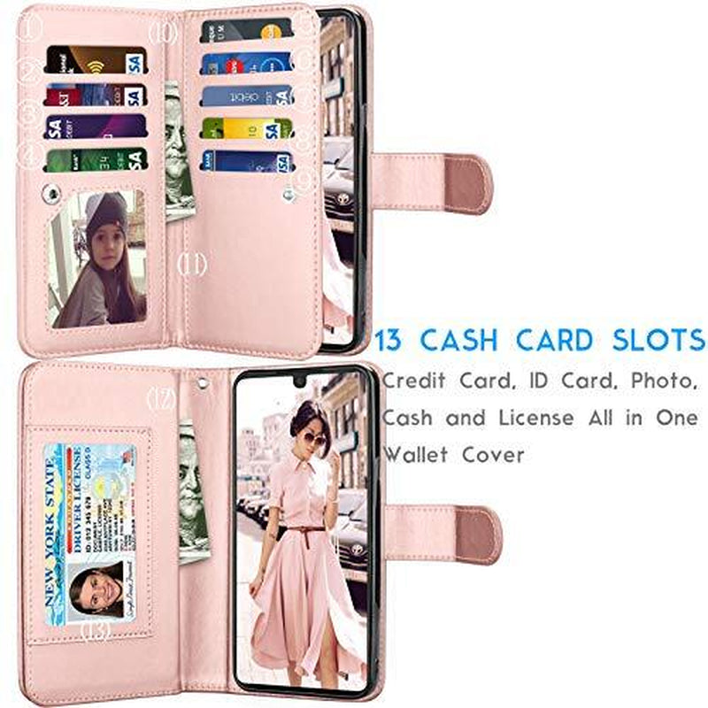 Cober Funda Cartera De PU Cuero Para LG Stylo 6 Cover Lujo Telefono Protector