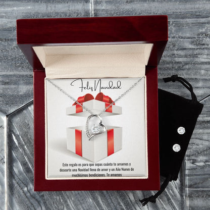 Feliz Navidad - Regalo Collar Forever Love