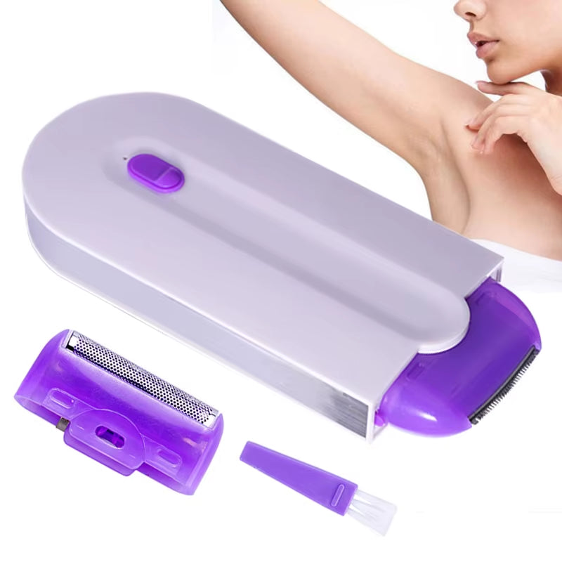 Professional Painless Hair Removal Kit Laser Touch Epilator Usb Rechargeable Body Face Leg Bikini Remove Depilador Shaver