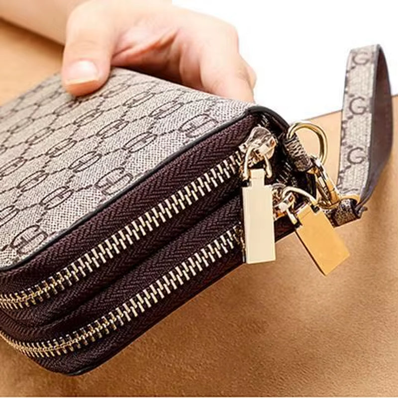 Fashion Purse Women'S Long Large Capacity Zipper Hand Bag Phone Bag Card Bag Cartera Femenina Wallet Billetera Carteras