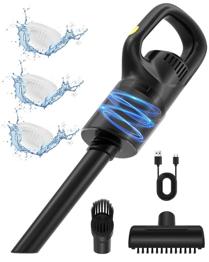 Aspiradora De Mano Inalámbrica, Portátil, Recargable E Inalámbrica