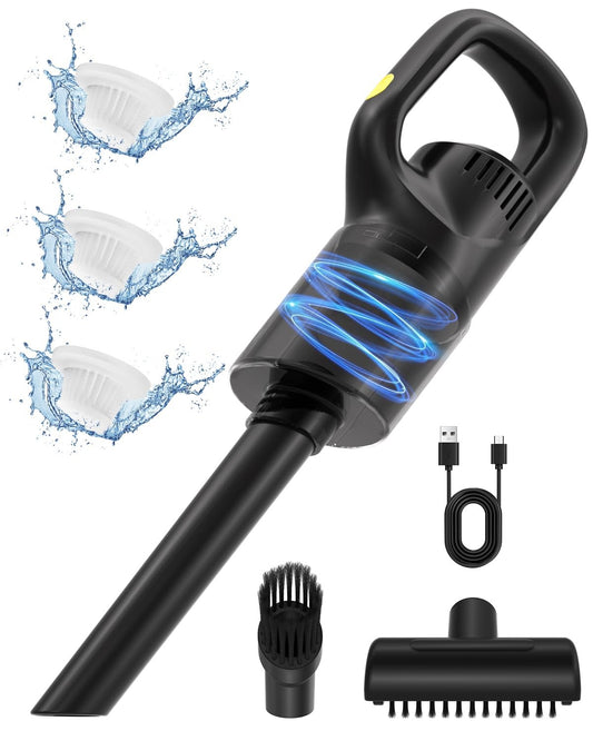 Aspiradora De Mano Inalámbrica, Portátil, Recargable E Inalámbrica