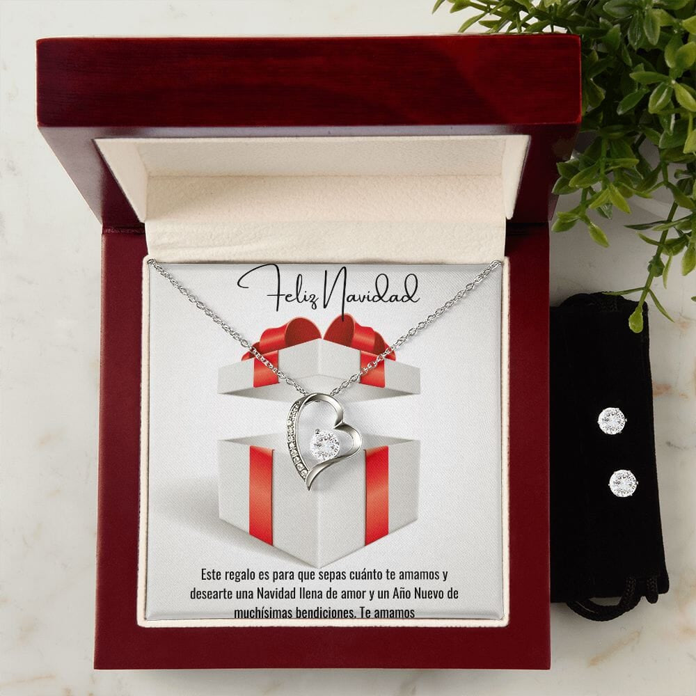 Feliz Navidad - Regalo Collar Forever Love