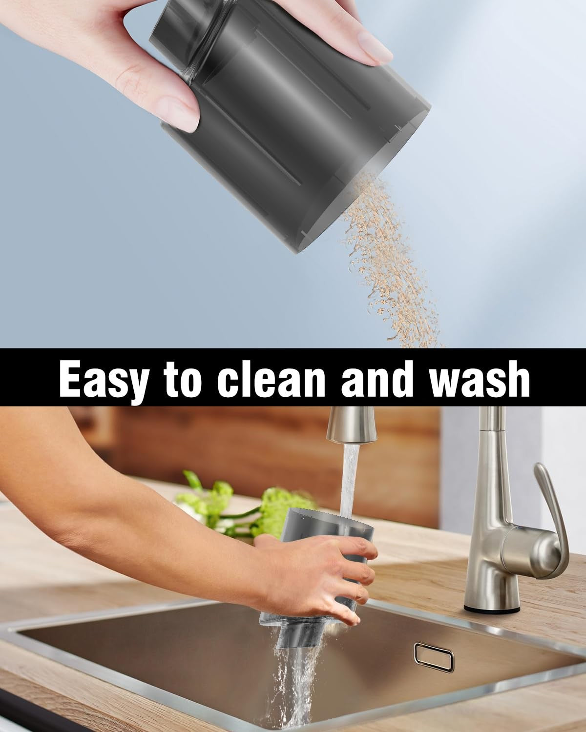 Aspiradora De Mano Inalámbrica, Portátil, Recargable E Inalámbrica