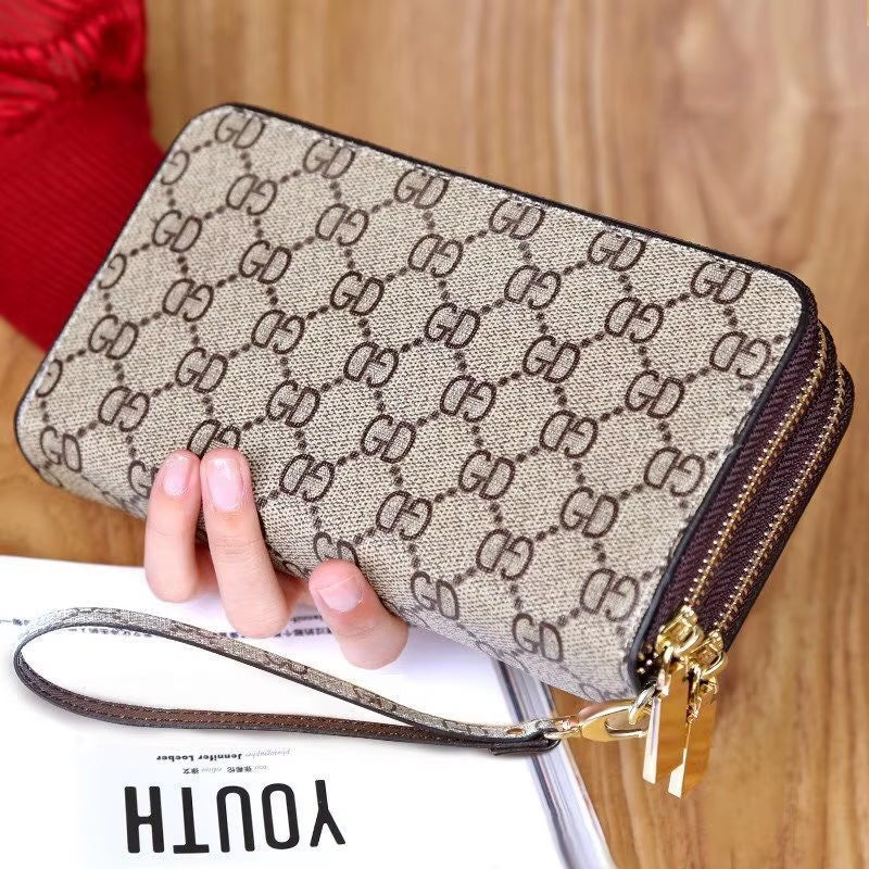 Fashion Purse Women'S Long Large Capacity Zipper Hand Bag Phone Bag Card Bag Cartera Femenina Wallet Billetera Carteras
