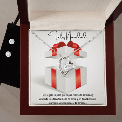 Feliz Navidad - Regalo Collar Forever Love